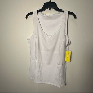 NWT Womens XL white Tank Top- eleven by Venus Williams
